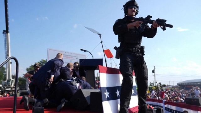 Pennsylvania SWAT team speaks after Trump assassination attempt смотреть онлайн