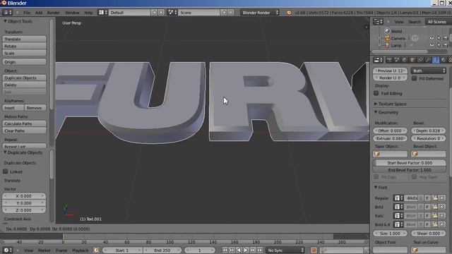 How To Make A Killer 3D Band Logo for FREE - with Blender! смотреть онлайн