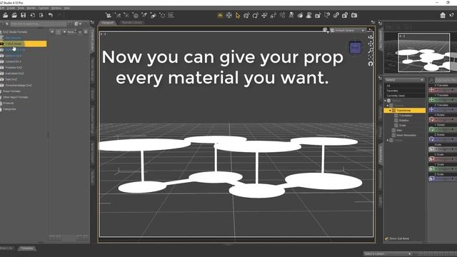 Tutorial: How to export object files from Blender, import in DAZ Studio and save as a prop