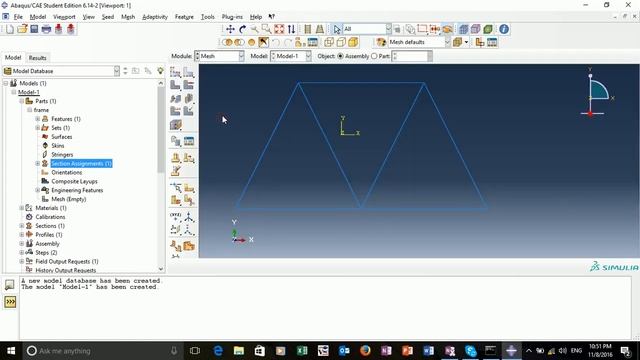 Undamped Vibration of a Frame смотреть онлайн