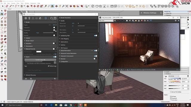 Vray for SketchUp Tutorial for Beginners - Day 18 смотреть онлайн