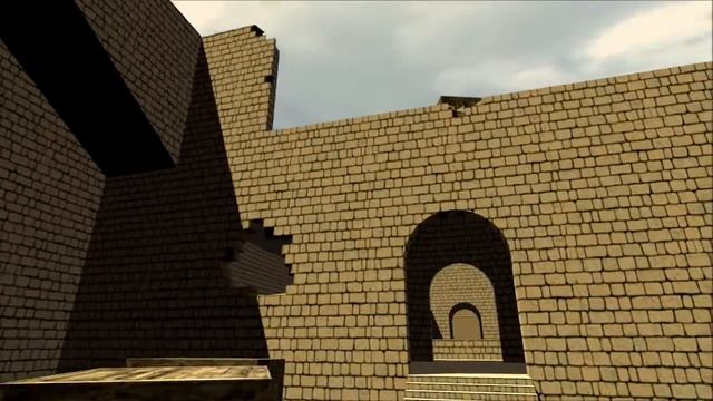 Castle Battle desert scenery (Blender or Unity - free download) смотреть онлайн