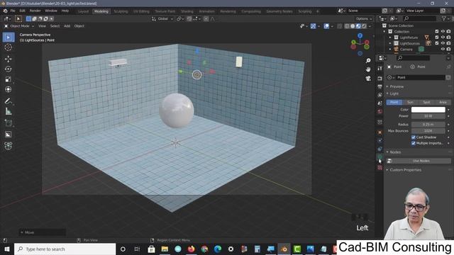 20-Blender Basic - การใช้ IES light смотреть онлайн