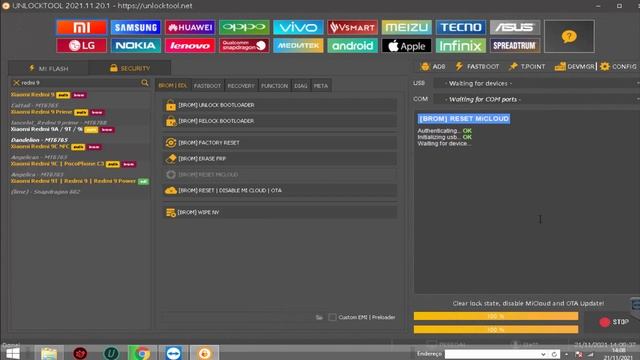 Xiaomi Redmi 9a Mi Account Remove Unlock Tool
