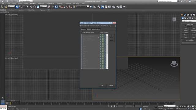 How to Import Auto Cad file in 3ds MAX ( PART-1) смотреть онлайн