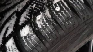 Китайская зимняя шипованная резина -30°с