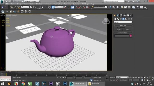 Matte/Shadow VRay in 3D Max (Tutorial) смотреть онлайн