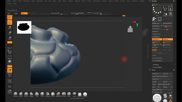 PENDANT IN ZBRUSH | ZBRUSH TIMELAPSE VIDEO |ZBRUSH JEWELLERY DESIGN смотреть онлайн