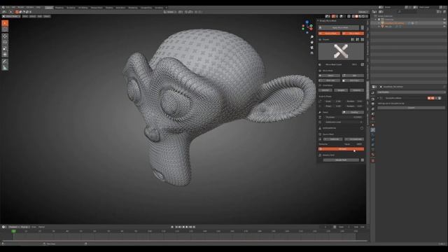 Blender Addon for Modeling/cloth | Simply Micro Mesh Addon смотреть онлайн