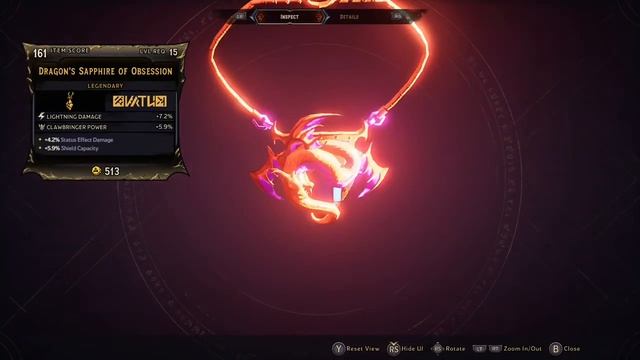 Dragon’s Sapphire of Obsession(Legendary Amulet) - Tiny Tina’s Wonderlands смотреть онлайн