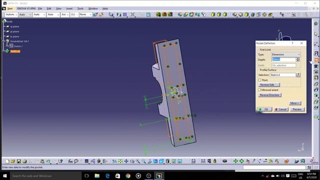 PLUMMER BLOCK - BODY OF PLUMMER BLOCK | CATIA-V5 смотреть онлайн