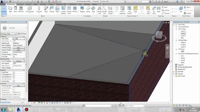 12. Sloped Floor in A Building | Revit Architecture Malayalam Tutorials смотреть онлайн