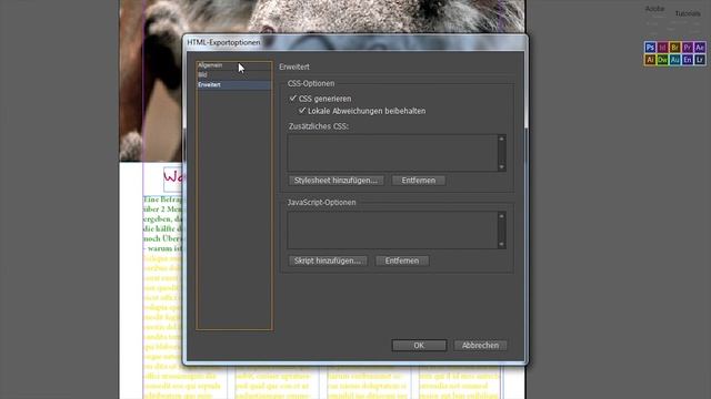 Adobe InDesign Tutorial als HTML exportieren [German | Deutsch] [4k | Ultra HD] смотреть онлайн