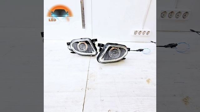 Мощные противотуманные фары для Mercedes смотреть онлайн