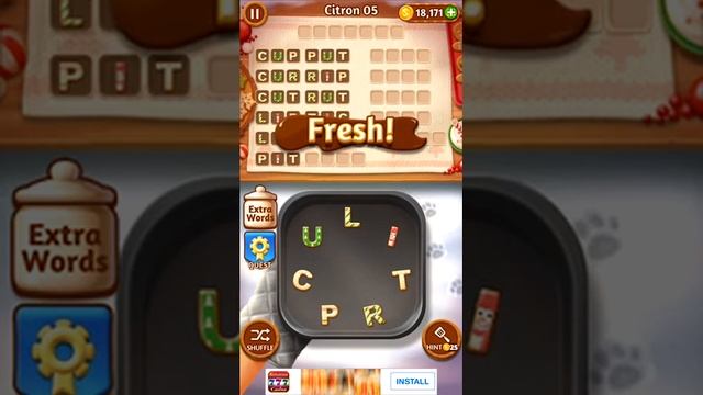Word Cookies Citron 5 | Word Cookies Answers смотреть онлайн