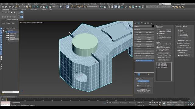 Topology Hard Surface: Retopology for Kitbash Library Modeling In 3ds Max #22 || N°_213 смотреть онлайн