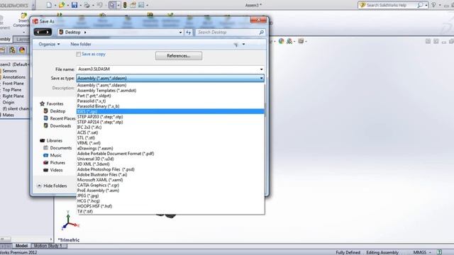 How to use components from SOLIDWORKS library in CATIA смотреть онлайн