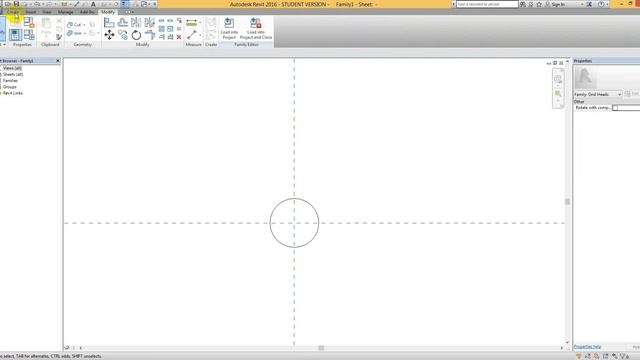 How to create grid and level head in Revit смотреть онлайн