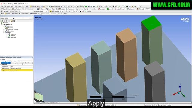 ✅ ANSYS MESHING - Mesh Copy Tutorial