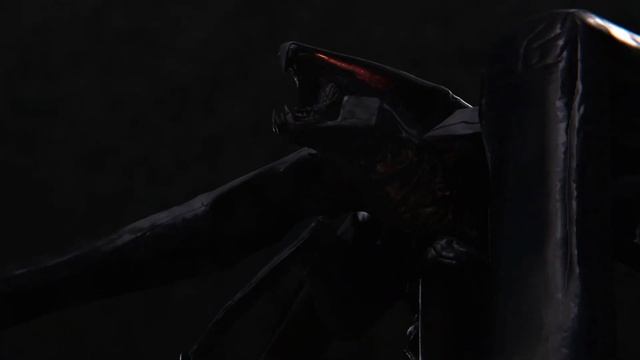 [Blender] Godzilla 2014- female MUTO china town roar, animation rig test. смотреть онлайн