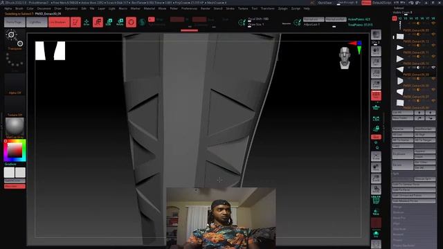 ZBrush 3D Modeling Session - Hard Surface 05 смотреть онлайн