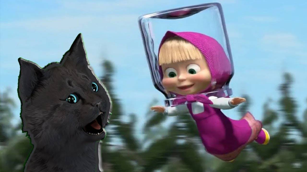 МАША ЛЕТАЕТ В БАНКЕ В ИГРЕ МАША И МЕДВЕДЬ С ГОВОРЯЩИМ СУПЕР КОТОМ ( ИГРА для ДЕТЕЙ ) #112 смотреть онлайн