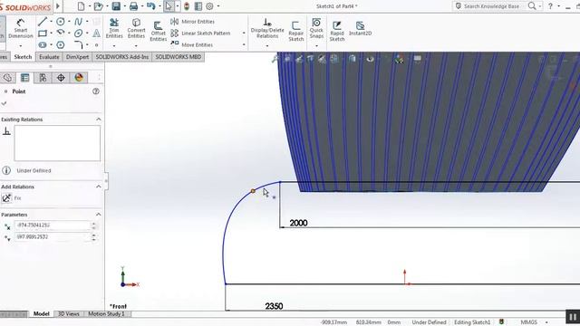 Ship Propeller 3D, from Hydrocomp Propcad to Solidworks смотреть онлайн