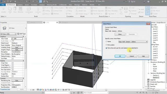 3.5 Work Plane & Refference Plane tool - Revit MEP 2021- Hindi смотреть онлайн