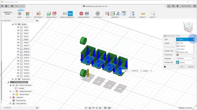 Creative Inspiration from Generative Design using Fusion 360 смотреть онлайн