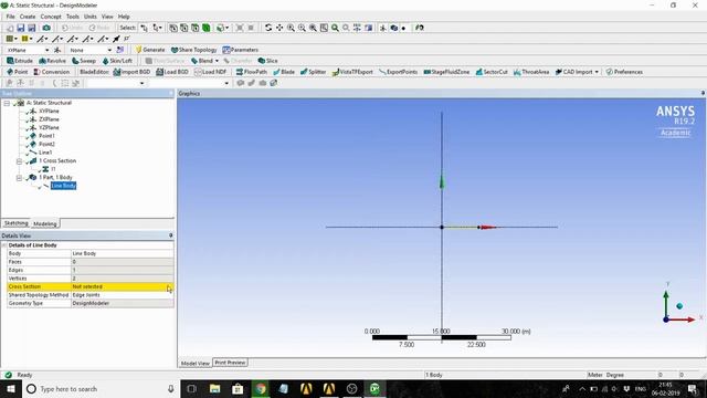 Simpe I-section numerical on ansys || ANSYS tutorials || 2019 смотреть онлайн