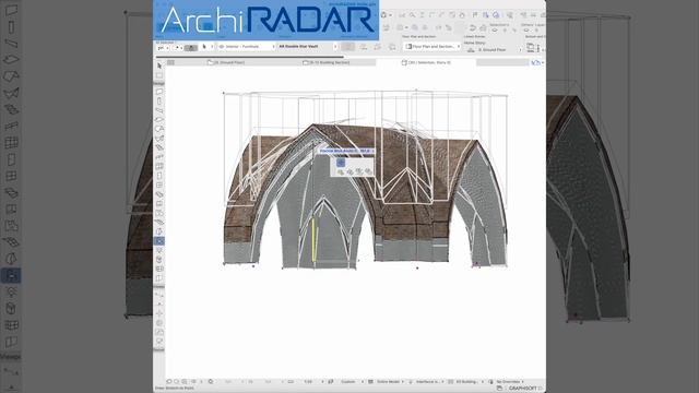 Archicad Double Star Vault - ArchiRADAR смотреть онлайн