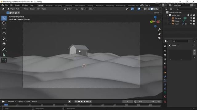 STUNNING FANTASY NATURAL SCENE [BLENDER 3.6] /TIMELAPSE смотреть онлайн