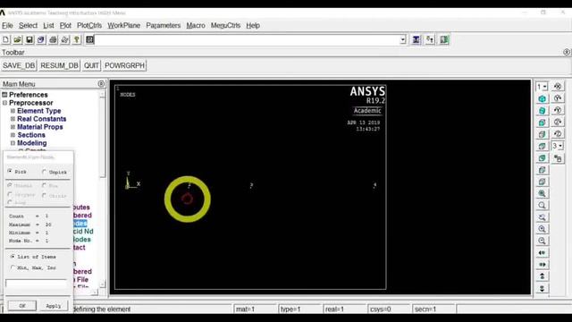 Analysis of step bar using ansys смотреть онлайн