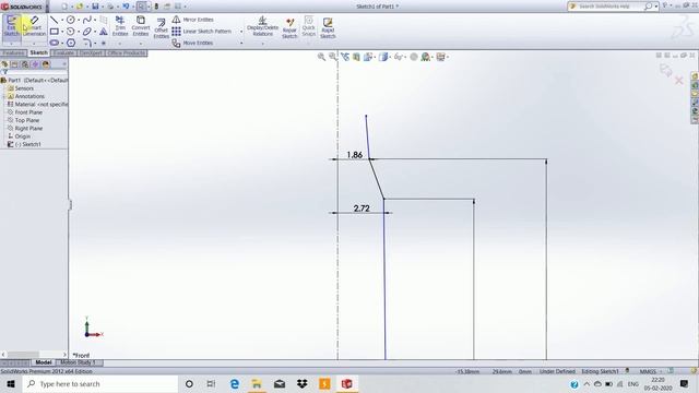 How to make BULLET using Solidworks #solidworks смотреть онлайн