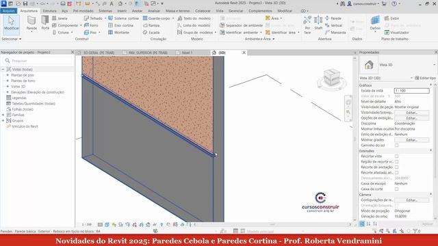 NOVIDADES REVIT 2025 | Parte 2: PAREDES CEBOLA E PAREDES CORTINA смотреть онлайн