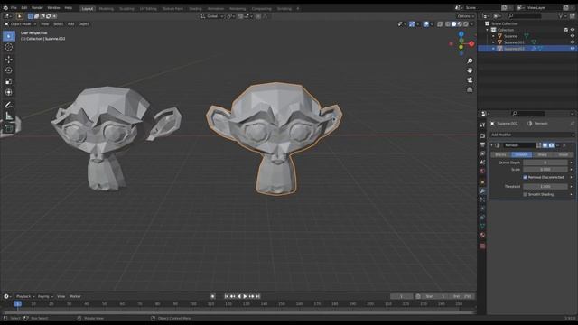 Blender Tutorials - Remeshing смотреть онлайн