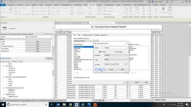 BIM Estimating 5.1: Simplified Structural Steel 3D QTO смотреть онлайн