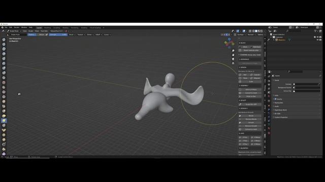 CHAKANA "Metaballs Hardsurface Modelling System" - Blender Addon смотреть онлайн