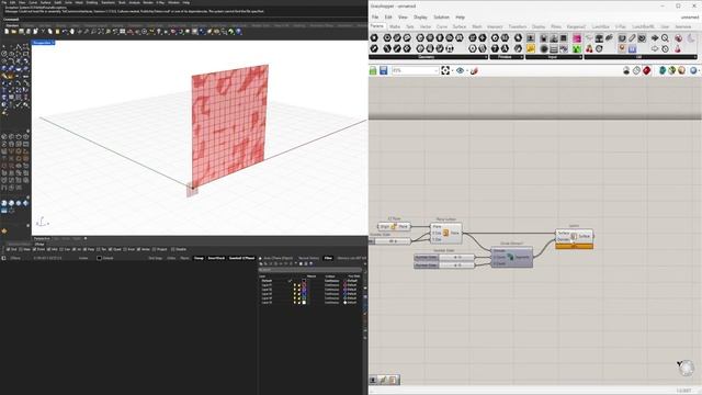 Parametric Architecture Tutorial - Triangulated Pattern with Random Depth with Rhino 8 & Grasshoppe смотреть онлайн