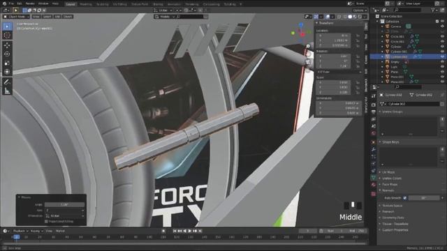 Robotic Eye In Blender 2.91 (3D Modeling) смотреть онлайн