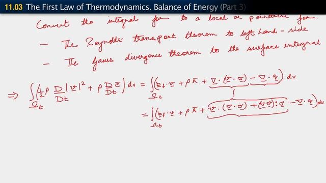 The First Law of Thermodynamics — The Balance of Energy - Lesson 1, Part 3 смотреть онлайн