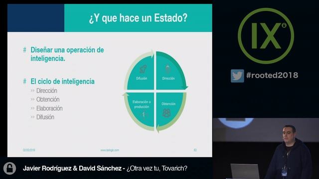 Javier Rodríguez & David Sánchez - ¿Otra vez tu, Tovarich? [RootedCON 2018 - ESP] смотреть онлайн