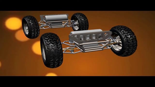 Solidworks 2010 Animated Modular Vehicle Concept (Harper Adams) (Version 2) смотреть онлайн