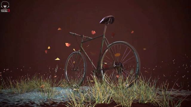 Auturmn bicycle | Marmoset Toolbag 3 | real-time render смотреть онлайн