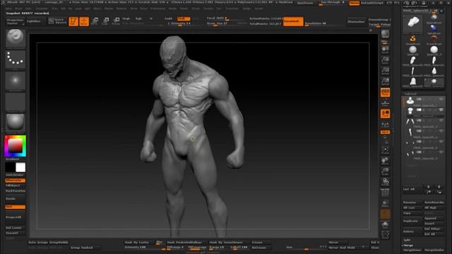 Carnage - Zbrush Speed Sculpt смотреть онлайн