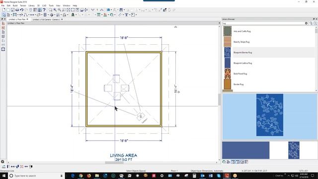 Placing a rug under a table in Suite 2018 смотреть онлайн