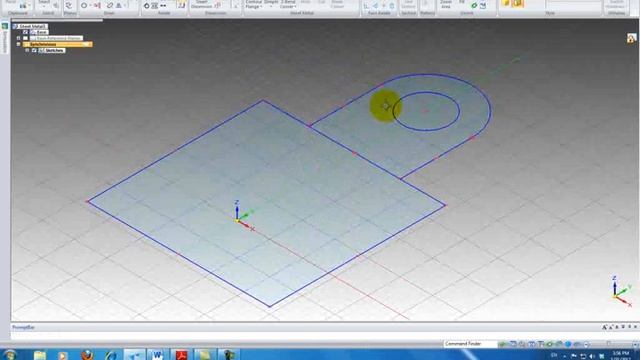 Solid Edge Команда Tab смотреть онлайн