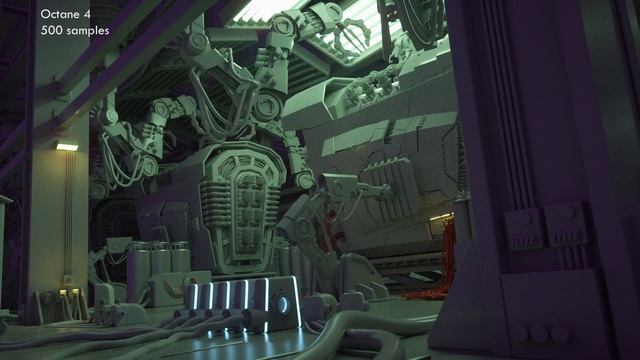 Octane 4 denoiser animation test смотреть онлайн