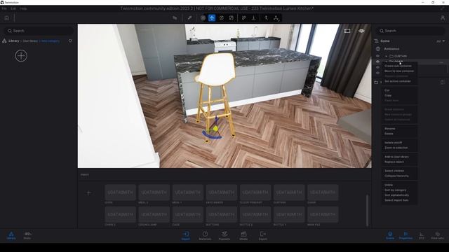 Twinmotion Kitchen Tutorial Rendered with Lumen смотреть онлайн