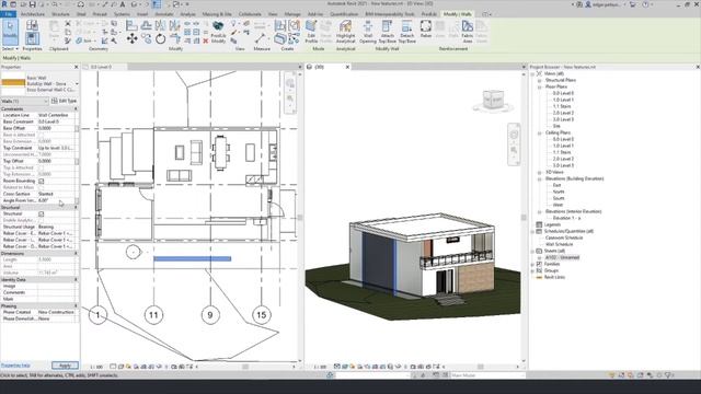 Revit 2021 Features - Slanted Walls смотреть онлайн
